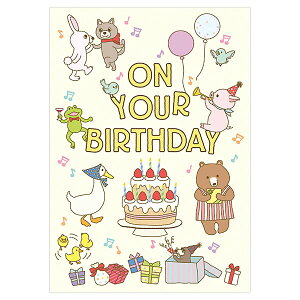 o[Xf[J[h ܂胁fBJ[h `Ato[Xf[ EAO-836-092 z[}[N IS[ Birthday Card O[eBOJ[h aj