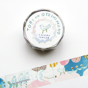 cozycaproducts CHIHIRO SONODA �������}�X�L���O�e�[�v TORI no OTOSHIMONO 21-038 ��20mm �������� �\���� ���� �X�e�[�V���i���[