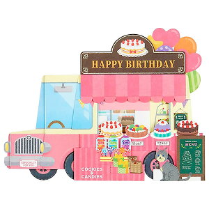 o[Xf[J[h ̃J[h P[Lړ̔ L1019 TI Birthday Card O[eBOJ[h aj