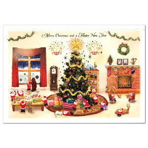 NX}XJ[h m ~jT^J[h S-391 NX}Xp[eB[ O[eBOCt Christmas card O[eBOJ[h ËÒcxJ[h