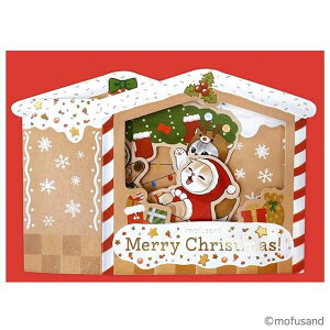 NX}XJ[h m ̃J[h CMG-616 tTh mofusand َq̉ ANeBuR[|[V Christmas card O[eBOJ[h