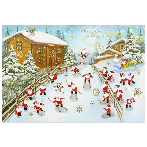 NX}XJ[h m APJ ܂|bvAbvJ[h XC-125029 ~jT^ ̃J[h A[gvgWp Christmas card O[eBOJ[h