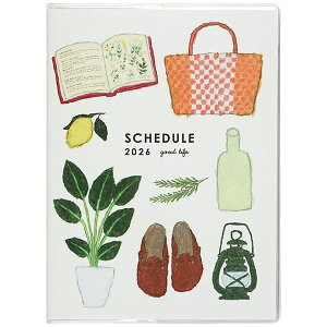 2026 _CA[ 蒠 O[eBOCt A6 Ē×S c[ CD-1390-YZ \tgJo[ }X[ 2025N12`2027N1