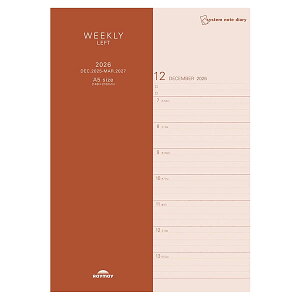 2026 _CA[ CC VXem[gtB }X[EEB[N[Etg A5 RFDR2677 iC-18j 2025N12`2027N3