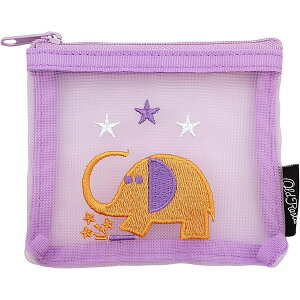 Old Resta 刺繍メッシュポーチ Mサイズ アーム筆入 OR467227 KOMAMONO 見覚えのあるレトロな文房具のデザイン