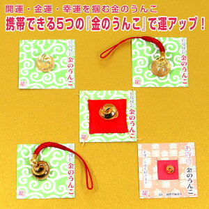 金のうんこ 5つのアイテムセット 開運・金運・幸運 招福縁起 クリスタル 置物 根付け お守り 19-123 28-62 19-136 49-342 49-343 リュウコドウ 金運ラッキーアイテムを携帯して運気を上げよう!
