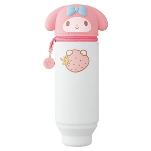 リヒトラブ プニラボ サンリオキャラクターズ スタンドペンケース マイメロディ SR7712-105 ペンスタンドになるペンケース Lihit lab