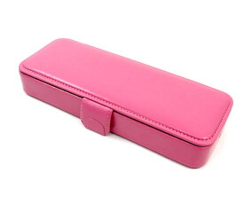 ペンケース コブ/COBU 牛革製筆箱 マグネット開閉式 ピンク C14PK 小泉製作所 マットな光沢感のシンプルなペンケース 筆入れ 筆記具 文房具