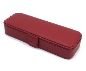 ペンケース コブ/COBU 牛革製筆箱 マグネット開閉式 レッド C14RD 小泉製作所 マットな光沢感のシンプルなペンケース 筆入れ 筆記具 文房具