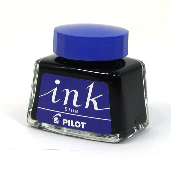 PILOT パイロット インキ30ml 色：ブルー INK-30-L 一般書記用インキ | 芦屋の文房具店 あしや堀萬昭堂