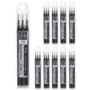 �������� �p�C���b�g �t���N�V�����{�[���֐c 3�{��×10�p�b�N 0.5mm �u���b�N LFBKRF30EF3B �L���b�v���E�m�b�N�������g�p�� �����Q���C���L PILOT