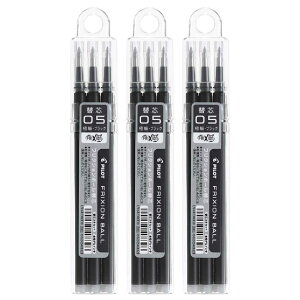 �������� �p�C���b�g �t���N�V�����{�[���֐c 3�{��×3�p�b�N 0.5mm �u���b�N LFBKRF30EF3B �L���b�v���E�m�b�N�������g�p�� �����Q���C���L PILOT