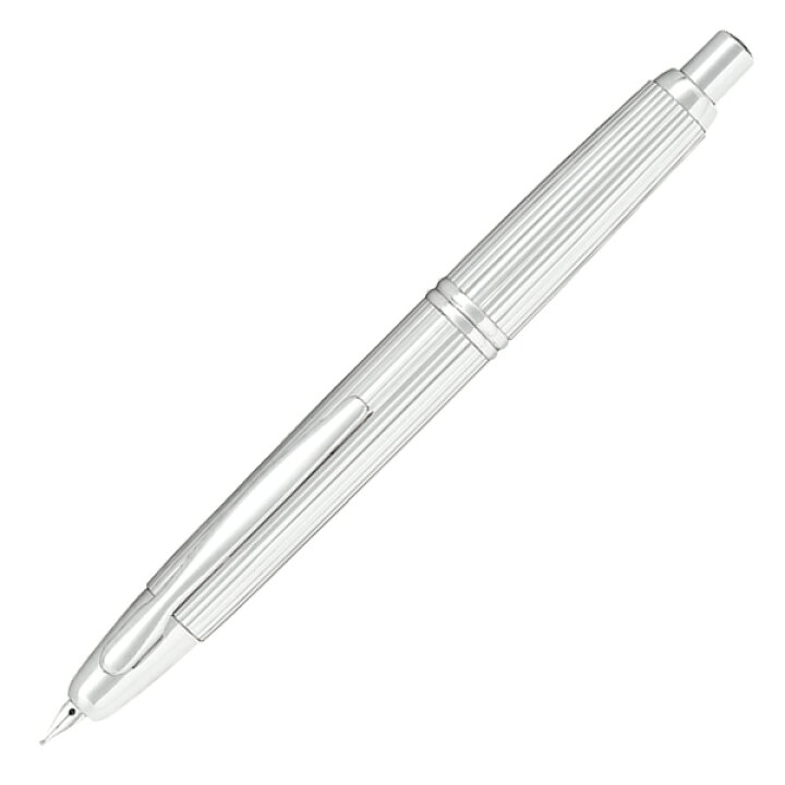 楽天市場】PILOT パイロット 万年筆 キャップレス ストライプ FC-3MS-S 