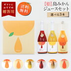 送料無料【姫】島みかんジュース ジュース 720ml×3本 ◆ 愛媛県 大三島 無添加 ストレート 100% 果汁 高級 濃厚 土産 お取り寄せ プレゼント 贈答用 内祝い 結婚祝い 出産祝い ギフト セット 詰め合わせ 贈り物