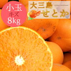 送料無料 せとか 性格美人(キズ) 小玉 8kg ◆ 愛媛県 大三島 お取り寄せ 国産 みかん 蜜柑 柑橘 愛媛みかん 果物 フルーツ 訳あり わけあり 贈り物 グルメ お中元