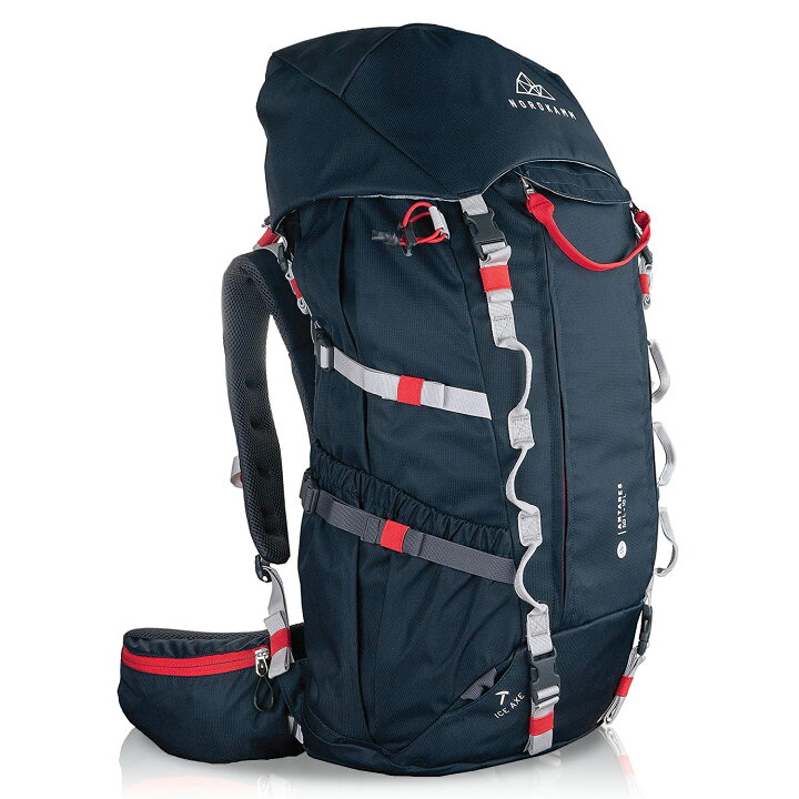 楽天市場】NORDKAMM バックパック 50L + 10L 大容量 軽量1.7kg 防水 