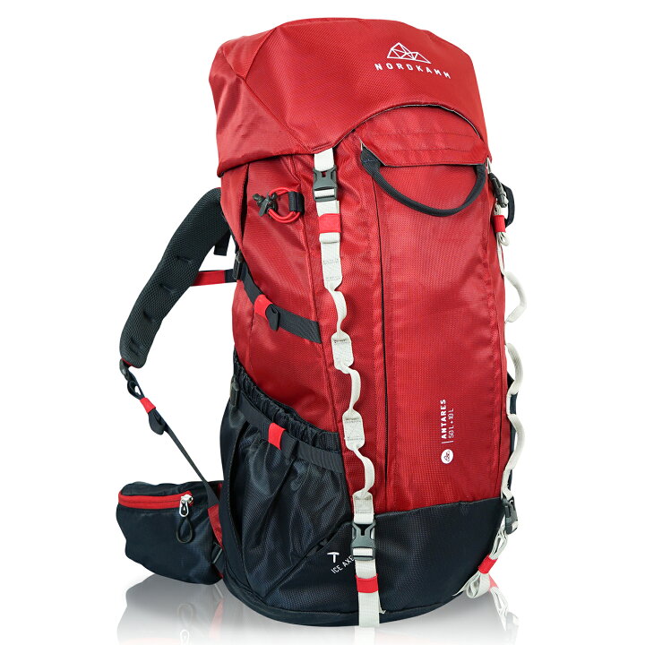 楽天市場】NORDKAMM バックパック 50L + 10L 大容量 軽量1.7kg 防水 
