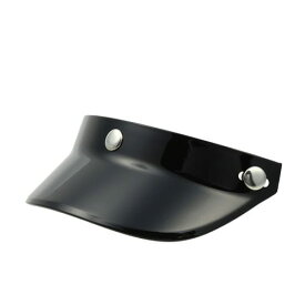 バイザー スモールジェットヘルメット専用バイザー バイク HORIZON HELMETS Deltron500 ブラック