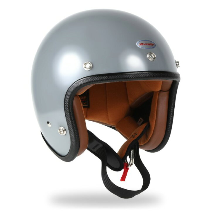 楽天市場】スモールジェットヘルメット バイク SG規格 グレー S～XL 