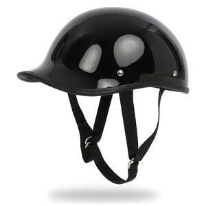 ���]�� �w�����b�g �o�C�N �r���e�[�W �����Y ���f�B�[�X S~XXL �A�����J�� GOOSE TAIL HALF HELMET �O�[�X�e�[���n�[�t�w�����b�g �u���b�N HORIZON HELMETS
