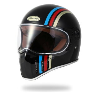 ttFCX փbg oCN re[W gR[1 ubN Y fB[X S`XL HORIZON HELMETS JADE Tricolor1-black