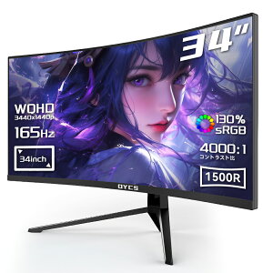 yGawfolk×OYCSzEgChQ[~Oj^[V[Yb27E34C`/1K/2K/4K / IPSEVA / 100Hz/165Hz/180Hz / 1ms / HDRΉ / FreeSyncEG-Sync݊ / VESAΉEHDMI/DP͑Ή E1500/1800R /