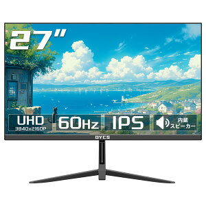 27�C���` 4K UHD ���j�^�[ 3840×2160 ���𑜓x IPS�p�l�� 60Hz 1ms�������x HDR�Ή� �L�F�� sRGB67�� FreeSync G-Sync�Ή� HDMI2.0 DP1.4 �����X�s�[�J�[ ��u���[���C�g VESA75×75mm PC���j�^�[ �f�B�X�v���C �d���p