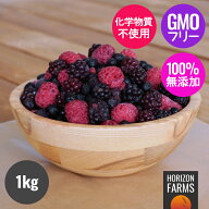 オーガニック フルーツ 冷凍 ミックスベリー 化学物質不使用 1kg 無添加 スウェーデン産 セルビア産 ヨー…