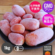 (期間限定) 有機 JAS オーガニック 冷凍 イタリアン トマト 国産 化学物質不使用 1kg 高品質 オーガニッ…