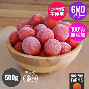 有機 JAS オーガニック 冷凍 無添加 ミニトマト miuトマト 国産 500g 糖度8.5以上 高品質 化学物質不使用 オーガニック野菜 有機野菜 冷凍野菜 BIO ビオ IQF バラ凍結 高濃度 デザート 甘い 加熱 調