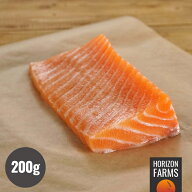 タスマニア産 最高級 アトランティック 冷凍 サーモン 皮無し フィレ お刺身 切身 200g 生食用 骨なし 生…