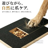 犬用爪とぎボード おやつ収納付き・セルフ爪ケア 猫 つめ研ぎボード おやつ収納 フード 爪のお手入れ 爪…