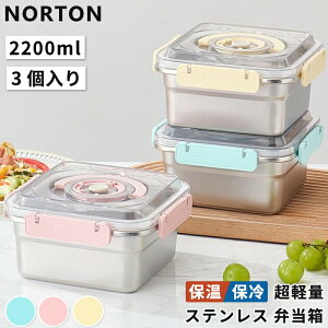 �y���Ԍ��� 10% OFF �N�[�|���zNORTON �X�e�����X �ٓ��� �p�^ 1�i �ۉ��� �H��@�@�Ή� ���ٓ��� �����`�{�b�N�X �� �X�e�����X�ٓ��� �ۑ��e�� �H�i�ۑ� �t�[�h�{�b�N�X 3 ����