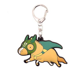 サイレンススズカ ぷっくりラバーキーホルダーjajaumant ラバーホースコレクション　Silence SuzukaRubber Horse Collection for Horse Loversイラスト作家：白沖ケイ