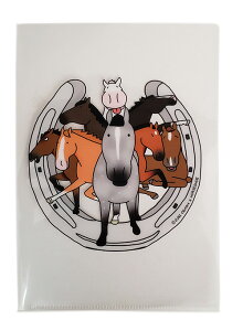 クリアファイルA5【毛色8エイトレンジャー】毛色エイトレンジャーイラスト:おがわじゅり・入り数1枚