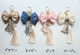 ami(AKH604）グログランリボン＆馬とホースビットのバッグチャームキラキラタッセルのキーホルダー　ストラップ　HORSE　ハミ　馬具【メール便可】