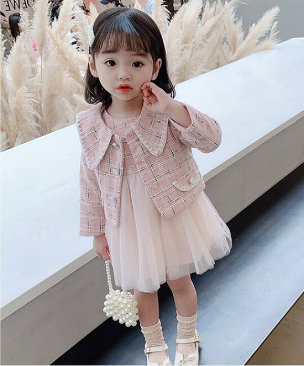楽天市場】ピンク 110 120 フォーマル 女の子 上下セット 子供服 入学 