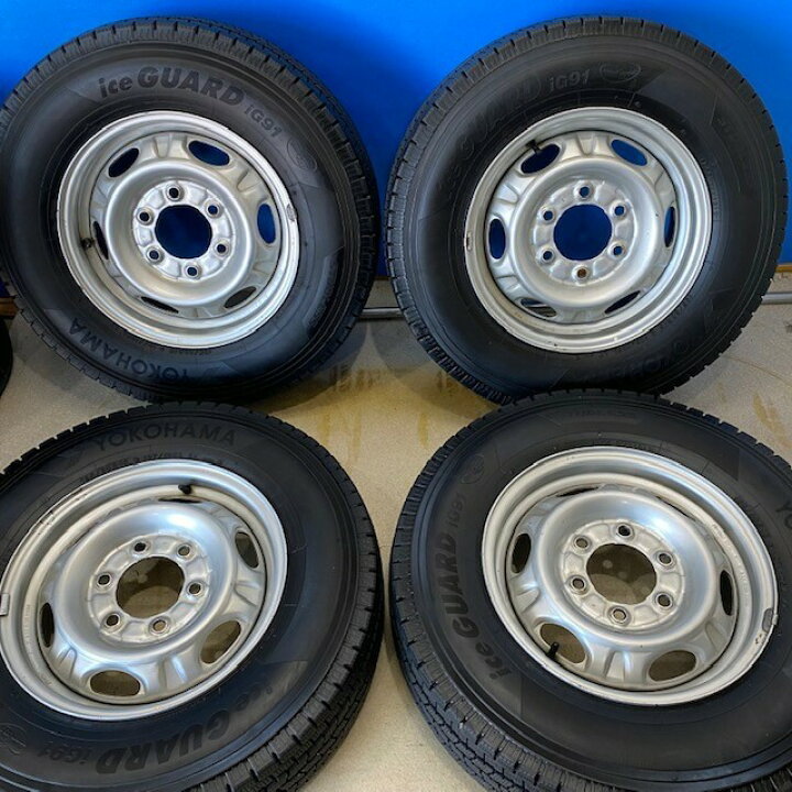 楽天市場】中古タイヤ 中古 195/80R15 107/105L LT スタッドレス 