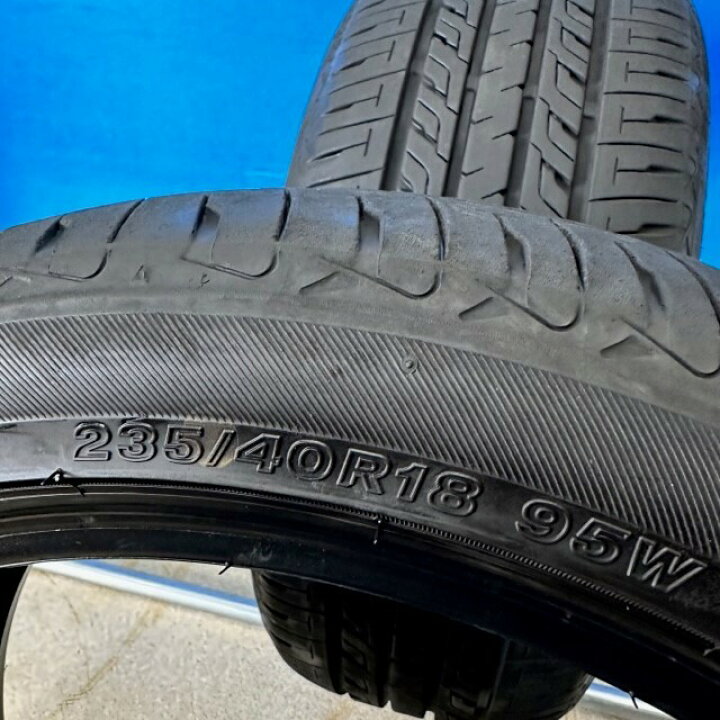 楽天市場】中古タイヤ 中古 【2021年製造】 235/40R18 ブリヂストン 