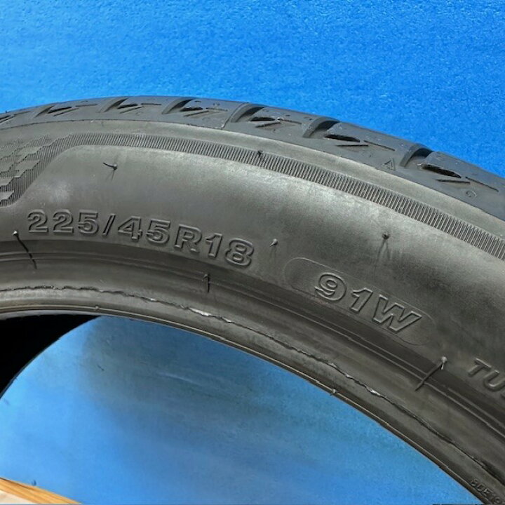 楽天市場】中古タイヤ 中古 225/45R18 ブリヂストン TURANZA T005 MO 
