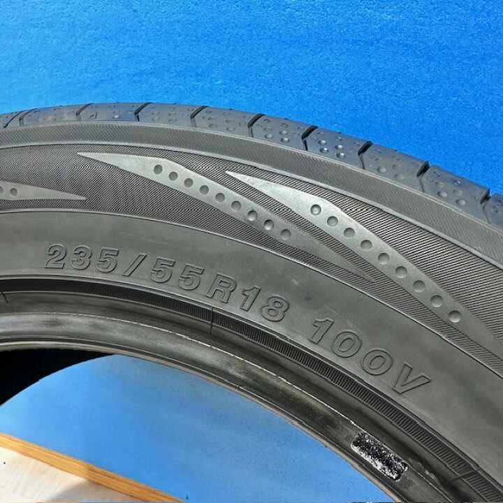 楽天市場】中古タイヤ 中古 235/55R18 YOKOHAMA BluEarth RV-02 サマ 