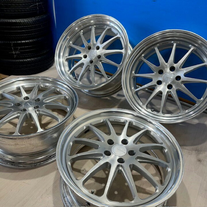 楽天市場】中古 ホイール 20インチ アルミホイール WORK GNOSIS 20×8.5  