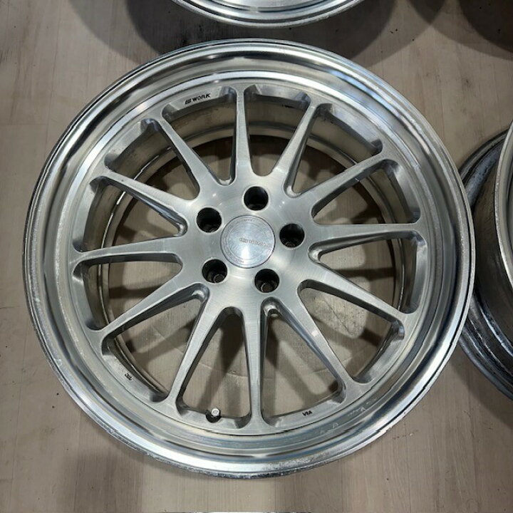 楽天市場】中古 ホイール 20インチ アルミホイール WORK GNOSIS 20×8.5 