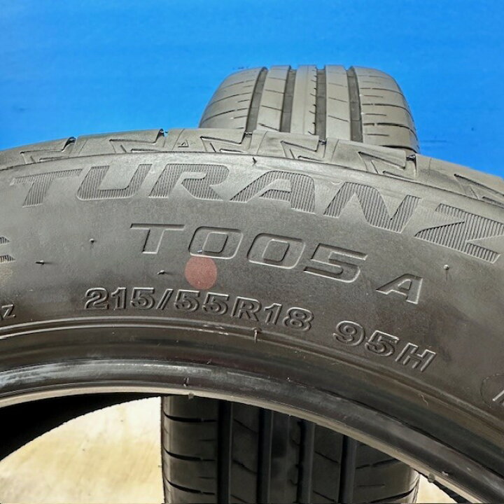 楽天市場】中古タイヤ 中古 215/55R18 ブリヂストン TURANZA T005A 