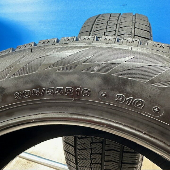 楽天市場】中古タイヤ 中古 スタッドレス 205/55R16 ブリヂストン 