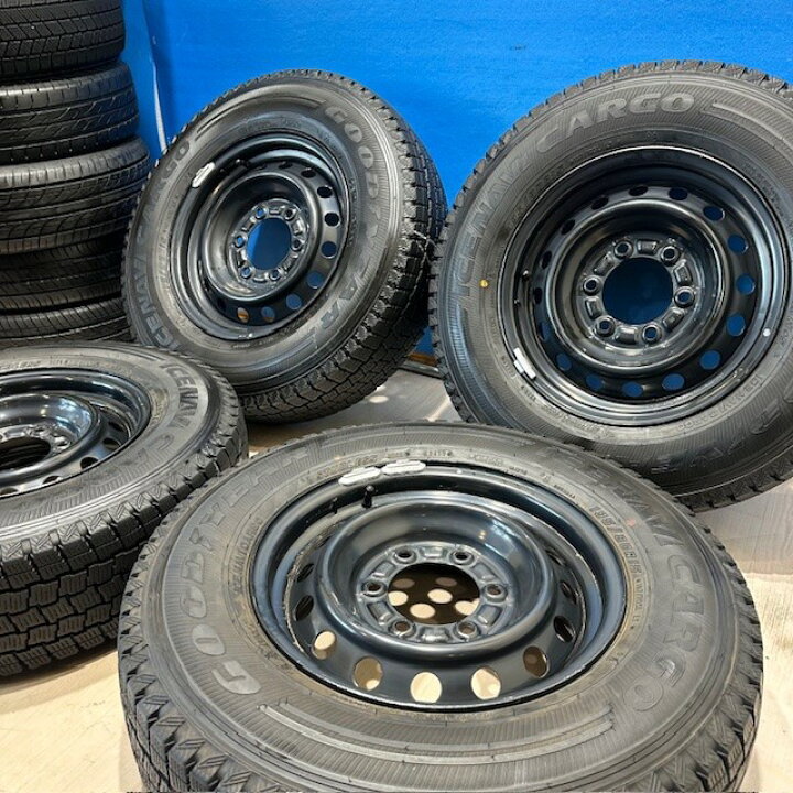 楽天市場】中古 スタッドレス タイヤ ホイールセット 195/80R15 107 