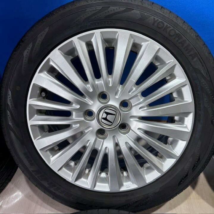 楽天市場】中古 ホイールセット 205/55R17 YOKOHAMA BluEarth RV-03 