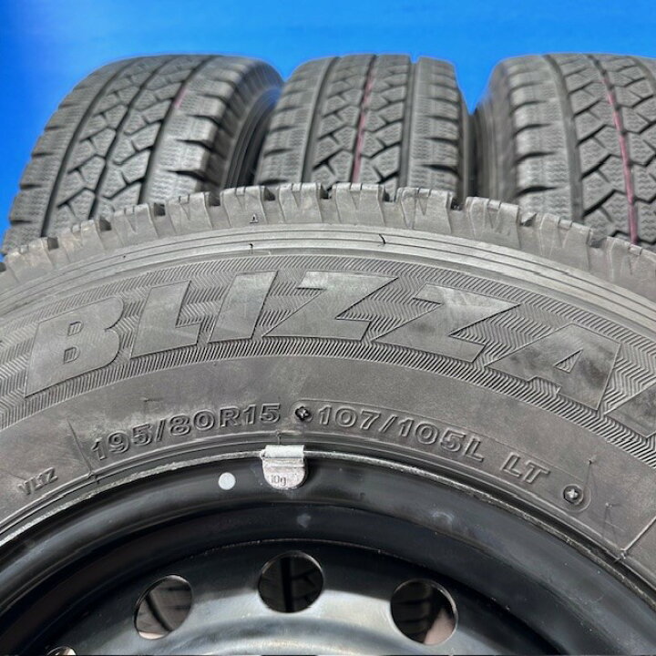 楽天市場】中古 スタッドレス ハイエース 純正鉄ホイール スタッドレス 