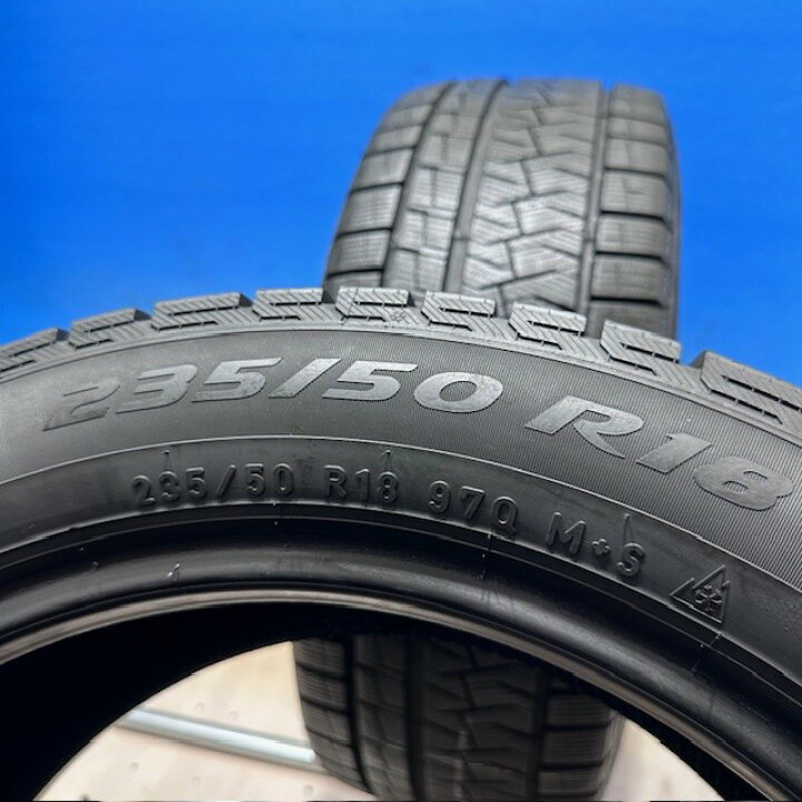 楽天市場】中古タイヤ 中古 スタッドレスタイヤ 235/50R18 ピレリ ICE 
