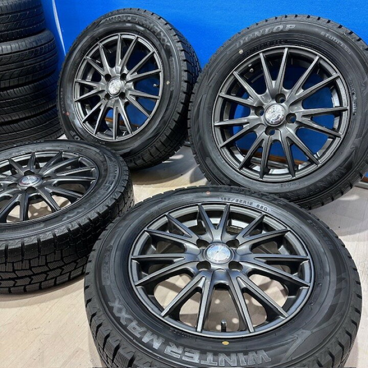 楽天市場】中古 スタッドレス ホイールセット 185/65R15 15×5.5J ET 